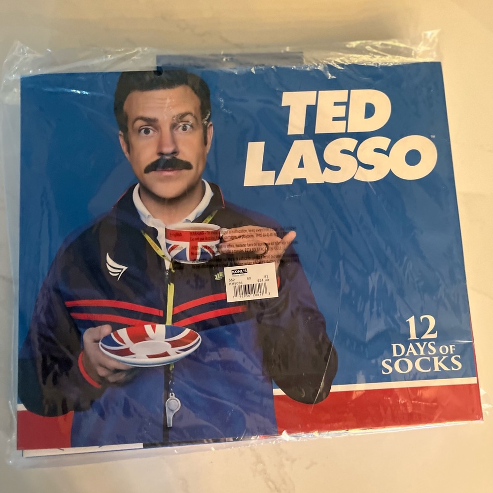 Ted lasso socks gift